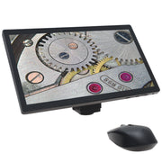 SPZHT-135 Trinocular Microscope with Mighty Cam Eidos 5M Integrated Camera/Monitor