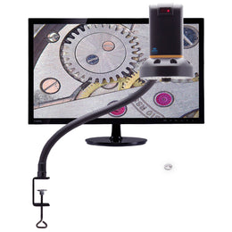 Digital Microscope Cyclops HDMI on FlexArm Stand with table clamp