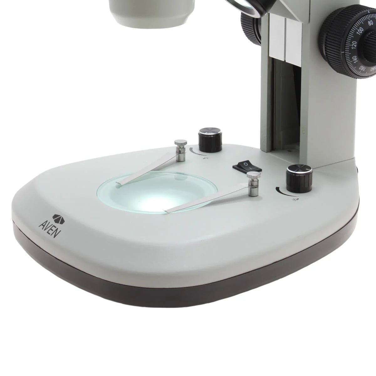 Stereo Zoom Microscope SPZV-50 [6.7x–50x] with Mighty Cam Eidos 4K