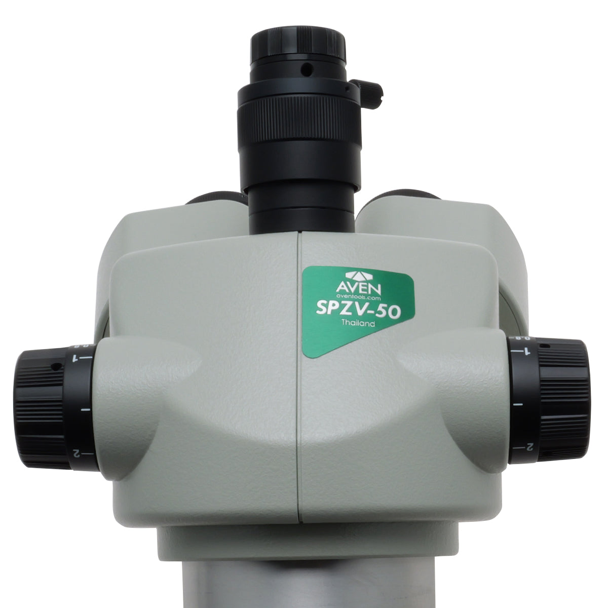 SPZV-50 True Trinocular Stereo Zoom Microscope [6.7x - 50x] – Aven