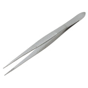 Splinter Forceps Straight Serrated Tip 4-1/2 inches