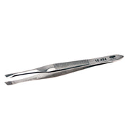 Aven Mini Blunt Tweezers with Angled Flat Tips 3-1/8 inches
