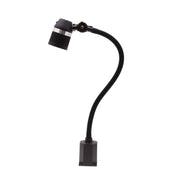 Sirrus Task Light LED w/ Swivel Head, 500mm Flex Arm & Mounting Clamp