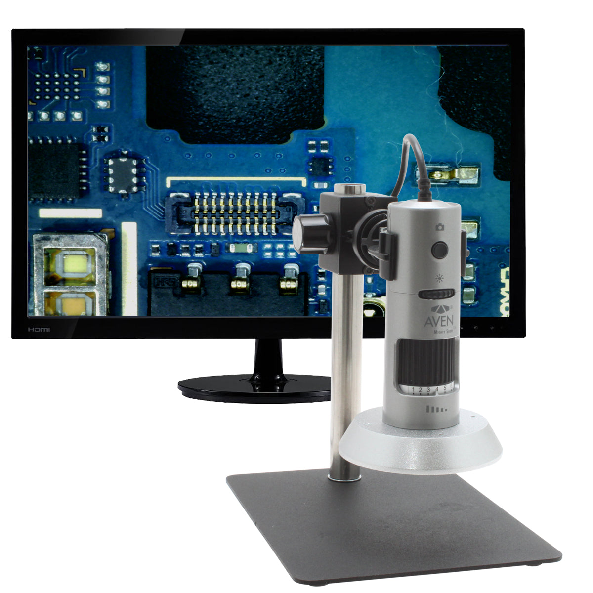 Mighty Scope v2 USB Digital Microscope w/Diffuser – Aven Tools