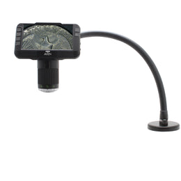 Mighty Scope ClearVue Digital Microscope 8x-25x + 18 Inch FlexArm Stand with Magnetic Base