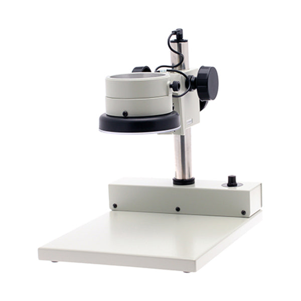 Stereo Zoom Binocular Microscope SPZH-135 [21x-135x] on Post Stand with  Integrated LED Light