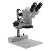 ESD Safe SPZ-50E Stereo Zoom Binocular Microscope on Stand PLED