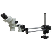 Double Arm Boom Stand with Table Clamp