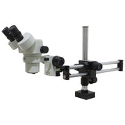 Double Arm Boom Stand with Table Clamp