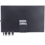 Stereo Zoom Trinocular Microscope SPZV-50[6.75x to 50x]on Post Stand with Eidos Camera, Integrated LED Light, and LED Backlight