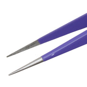 E-Z Pik Tweezers 1-SA Purple