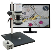 Digital Microscope Mighty Cam Pro Auto Focus [7x-70x] Macro Lens with Post Stand