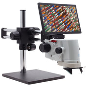 MicroVue Digital Microscope with Boom Stand and 360 Viewer [17x - 110x]