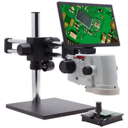 MicroVue Digital Microscope with Boom Stand and X/Y/R Stage [17x - 110x]