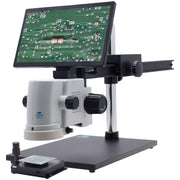 MicroVue Digital Microscope with Ultra-Glide Stand and  X/Y/R Stage [17x - 110x]