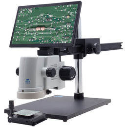 MicroVue Digital Microscope with Ultra-Glide Stand and  X/Y/R Stage [17x - 110x]