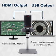 Digital Microscope Cyclops 4K HDMI + USB [13x to 140x] with 4x Lens