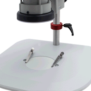 Stereo Zoom Microscope SPZ-50 [6.7x - 50x] With Ergo Post Stand and LED Focus Mount
