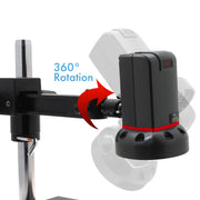 Digital Microscope Cyclops 4K [13x-140x]  with Ultra Glide Stand