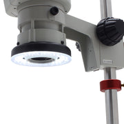 Stereo Zoom Microscope SPZ-50 [6.7x - 50x] With Post Stand and LED Focus Mount