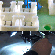 Digital Microscope with 360 Viewer, Mighty Cam ES on Track Stand [22x - 147x]
