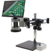 Digital Microscope Mighty Cam Eidos [7x - 70x] on Double Arm Boom Stand