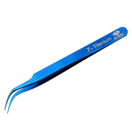 Titanium Blue Tweezers, Pattern #7