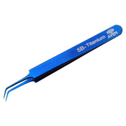 Titanium Blue Tweezers, Pattern #5B
