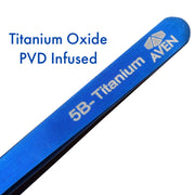 Titanium Blue Tweezers, Pattern #5B