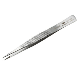 EZ Grip Micro-Serrated Tweezers Stainless Steel, AA Pattern