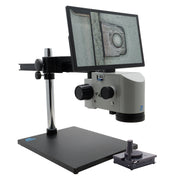 MicroVue 2.0 Digital Microscope [21x - 133x] with Ultra Glide Boom Stand and X/Y/R Gliding Stage
