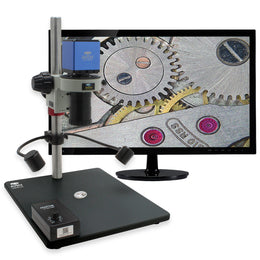 e-Series Digital Microscope HDMI Color Camera w/8GB USB Flash Drive & Internal Measurement Software