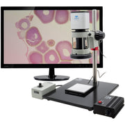 Digital Microscope Mighty Cam Pro Auto Focus [7x-70x] Macro Lens with Post Stand and LED Backlight