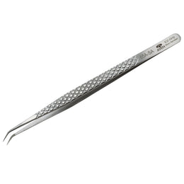 EZ Grip Micro-Serrated Tweezers Stainless Steel, 65A Pattern