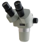 Stereo Zoom Binocular Microscope SPZ-50[6.75x to 50x]on Post Stand with Integrated LED Light and LED Backlight