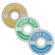 Desoldering Wick 3-Pack, 2.5mm, 2mm, 1.5mm