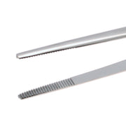 Aven Forceps - Straight Serrated Tips 6 inches