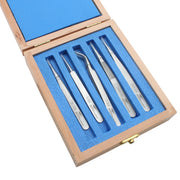 Technik 5-Piece Precision Tweezer Set