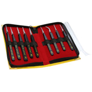 Artis 9-Piece Tweezers Set with Carrying Case