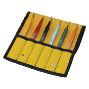 E-Z Pik 6-Piece Tweezer Set – Aven Tools E-Z Pik 6-Piece Tweezer Set – Aven Tools