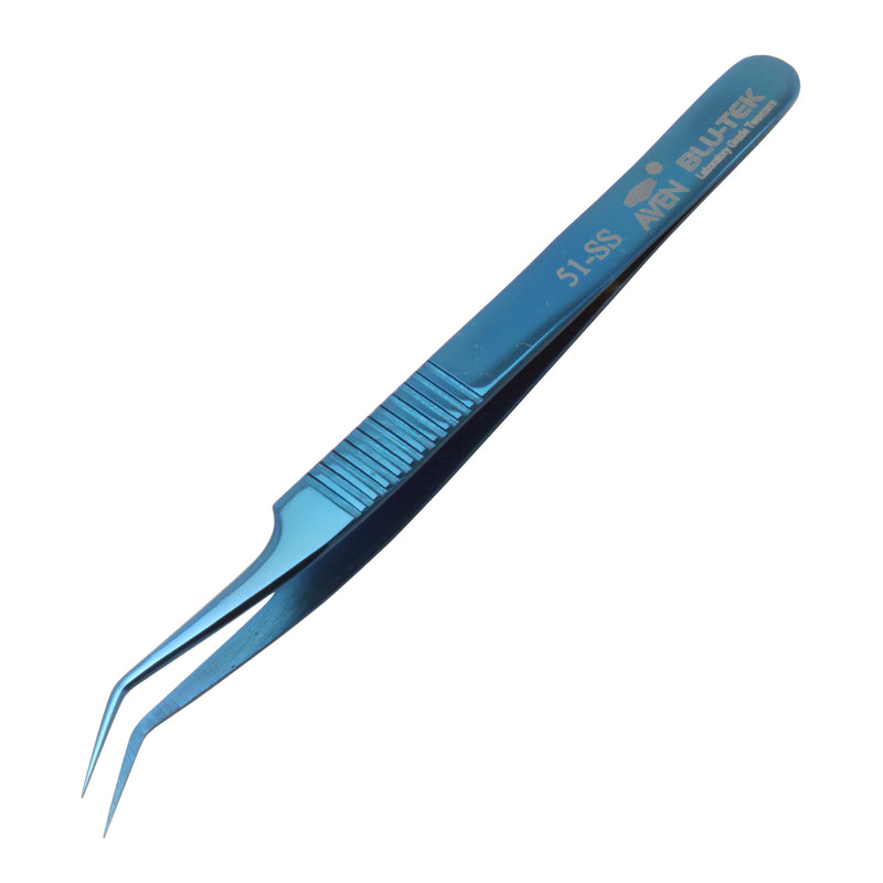 Blu-Tek Tweezers with Fine Angled Tips Style 51-SS – Aven Tools