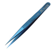 Blu-Tek Tweezers with Straight Pointed Tips Style 3-SS