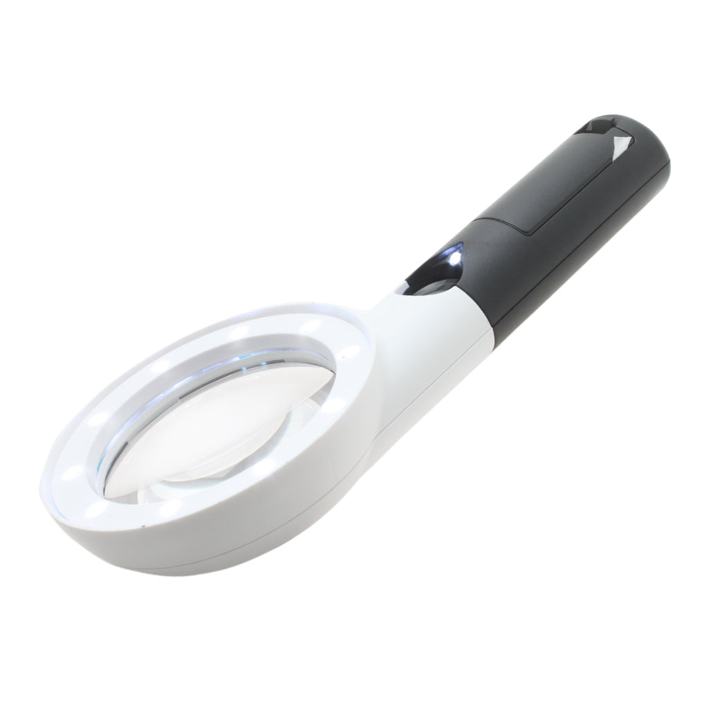Handheld Magnifier Inspection Hand Held Magnifier 5x/20x with LED Light – Aven Tools