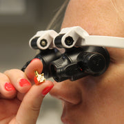 Eye Loupe Inspection Goggles with LEDs [6x - 25x]