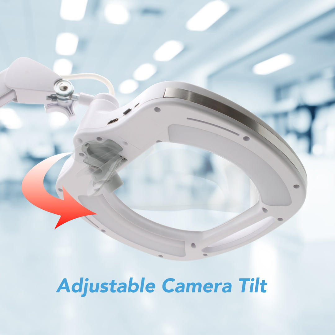Inspector™ 3 Diopter [1.75x] Magnifying Lamp with Built-In HD Camera ...