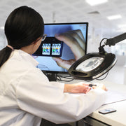 Inspector™ 5 Diopter [2.25x] Magnifying Lamp with HD Camera ESD Safe