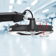 Inspector™ 5 Diopter [2.25x] Magnifying Lamp with HD Camera ESD Safe