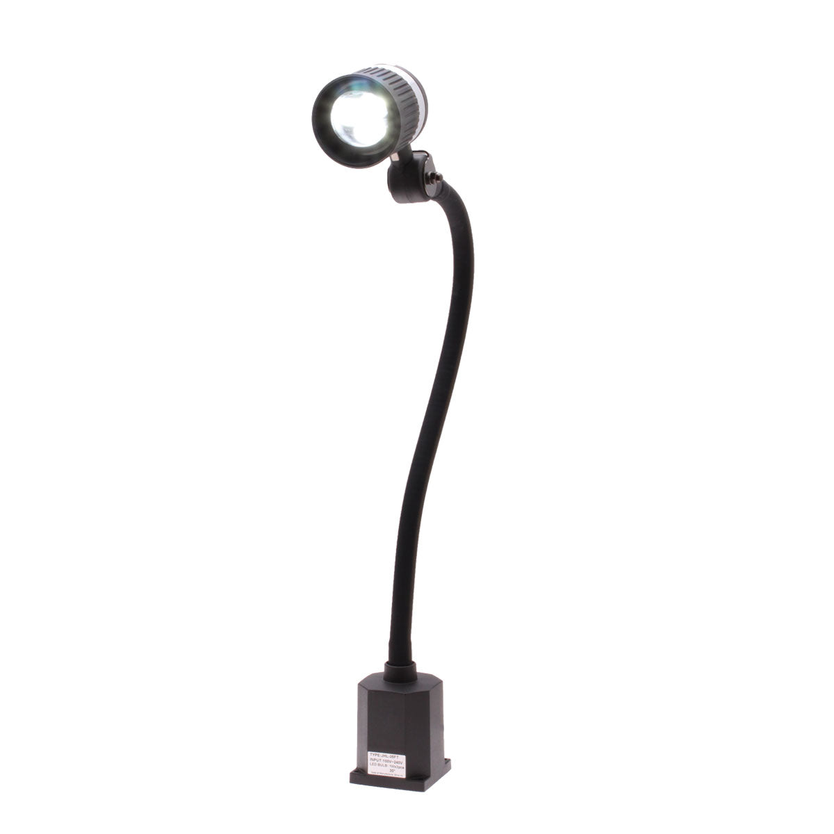 Sirrus Task Light LED w/ Swivel Head, 500mm Flex Arm & Mounting Clamp ...