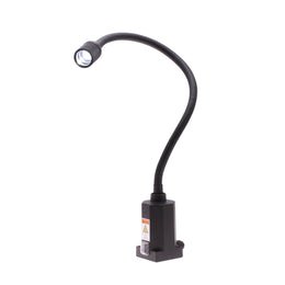 Sirrus Task Light LED High Intensity Fixed Focus with 500mm Flex Arm and Mounting Clamp