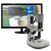 Digital Microscope with 360 Viewer, Mighty Cam ES on Track Stand [22x - 147x]